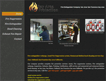 Tablet Screenshot of bayareafireprotections.com